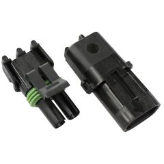AF49-8502 - WEATHERPACK 2 PIN CONNECTOR