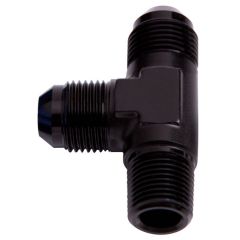 AF826-20BLK - TEE -20AN WITH 1-1/4" NPT ON