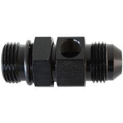AF904-06BLK - -6ORB To -6AN with 1/8" port