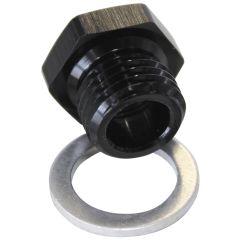 AF912-M18-02BLK - M18X1.5 PIPE REDUCER TO F/MALE