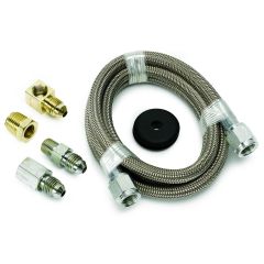 AU3229 - 4-FT BRAIDED STAINLESS HOSE -4