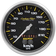 AU4881-M - CARBON FIBER 5" GPS SPEEDO