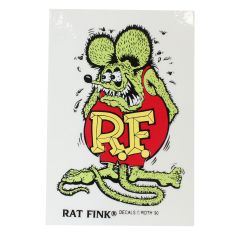 MNRD003 - MOON RAT FINK GREEN STICKER