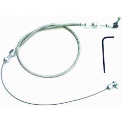 RPCR6054 - BRAIDED S/LESS THROTTLE CABLE